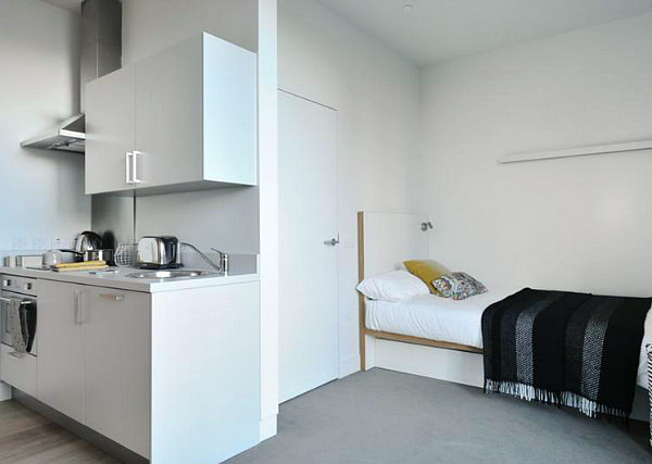 Single rooms at Student Haus Kings Cross provide privacy